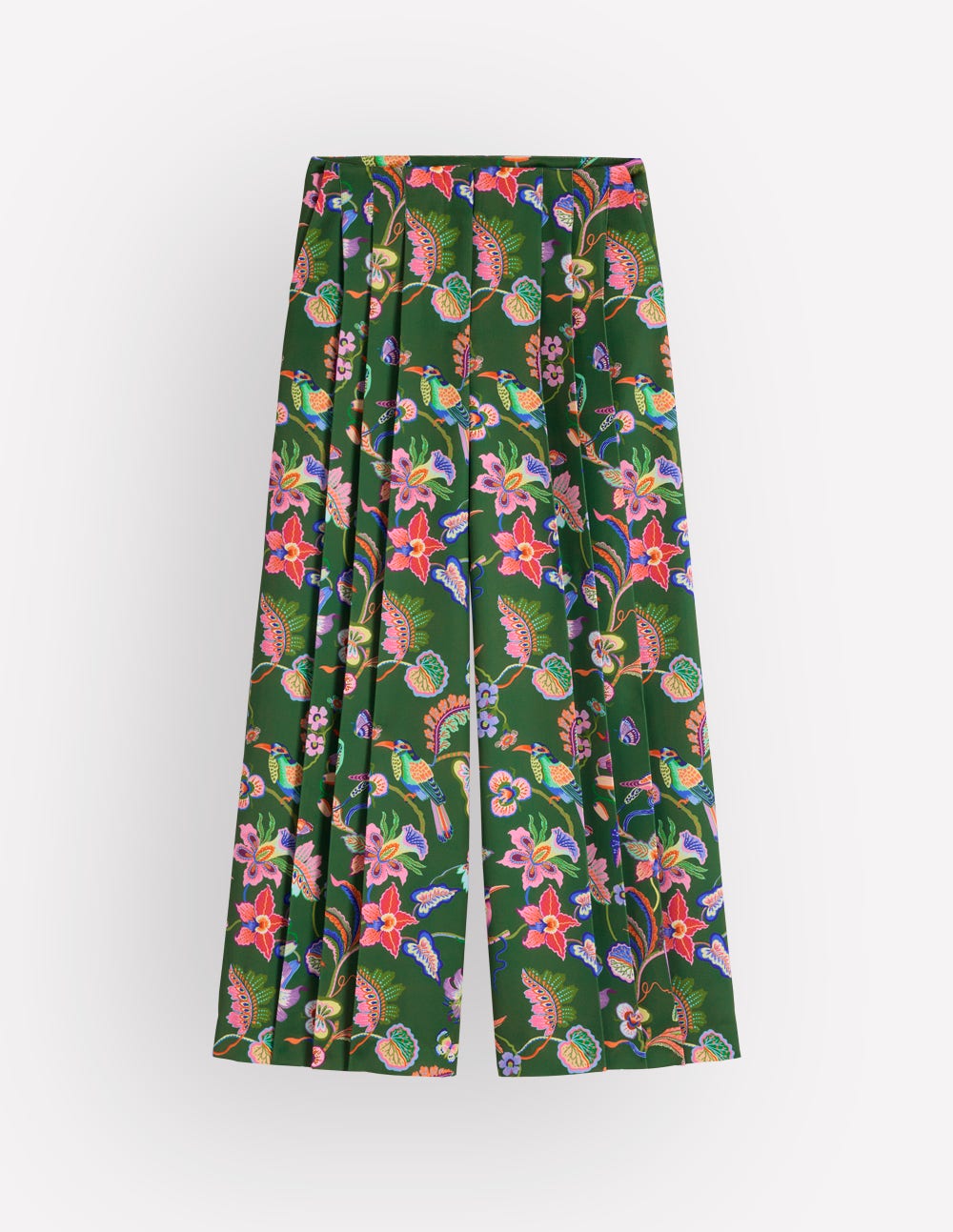 Regent Wide Leg Pants-Hunter Green, Orchid Canopy