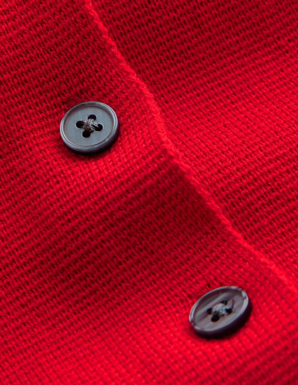 Short Sleeve Knitted Jacket-Red