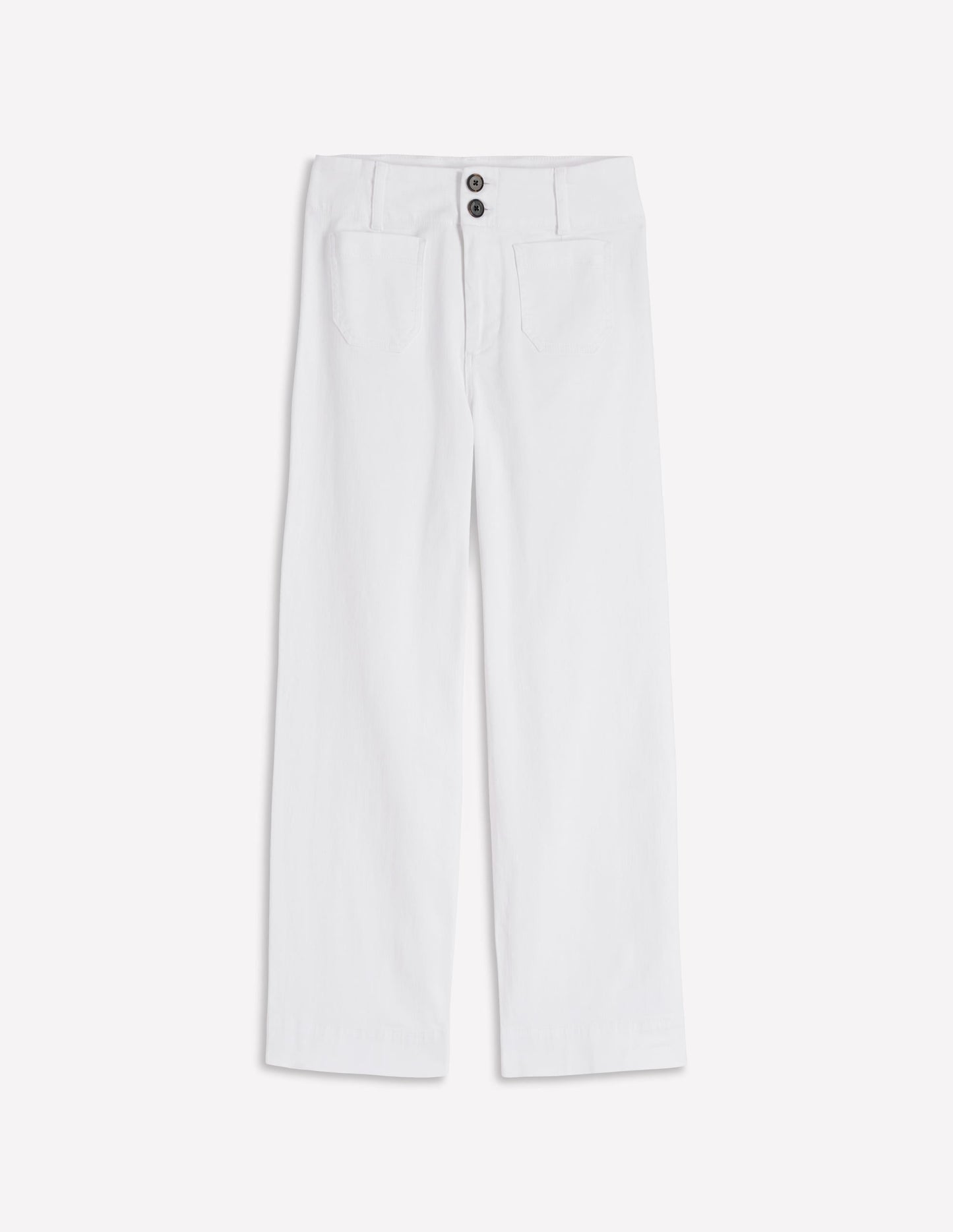 Primrose Cropped Pants-White
