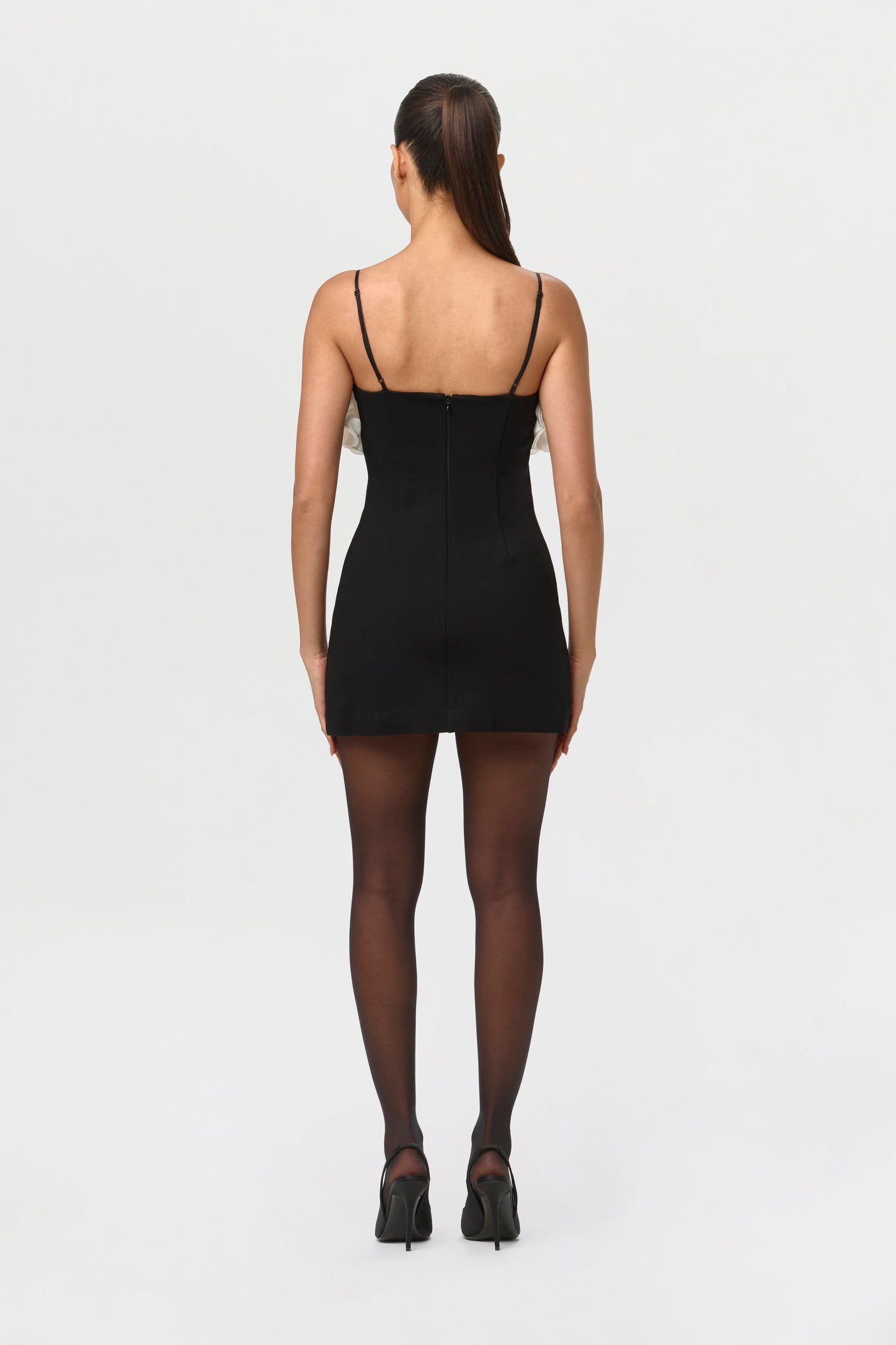 Ponte Roses Mini Dress