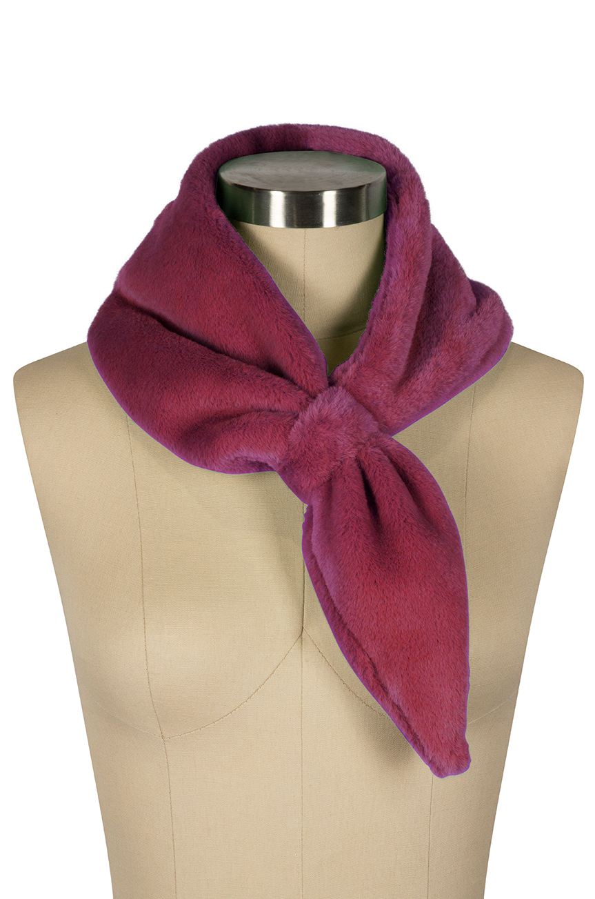 Once Upon A Time Faux Fur Scarf (Grape)
