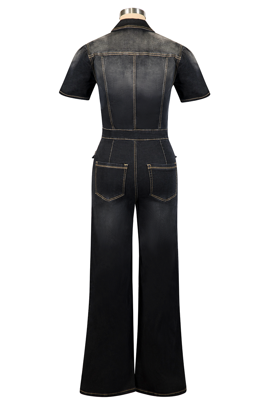 Daytona Jumpsuit (Black)