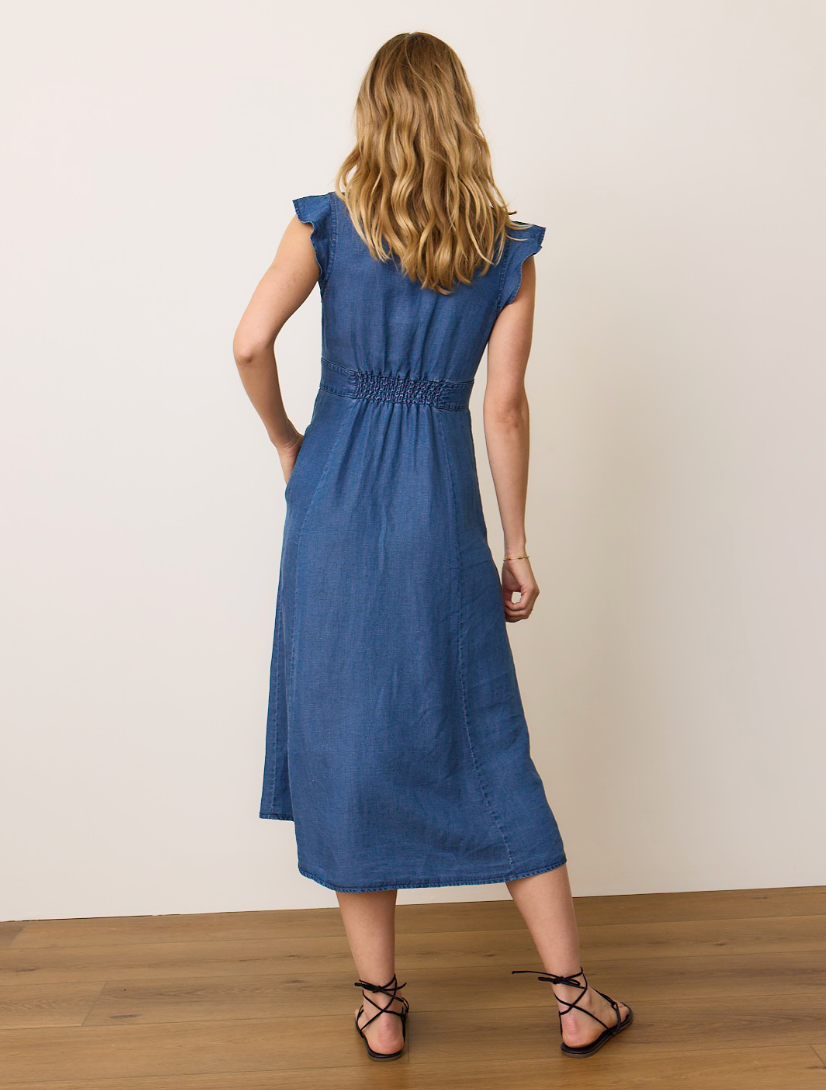 Marine Layer Camila Midi Dress