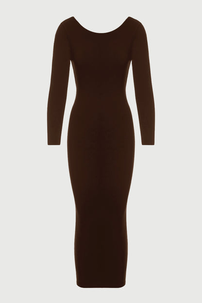 NW Open Back Midi Dress