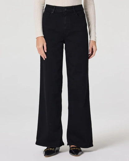 Anessa 31" Wide Leg in Black Shadow
