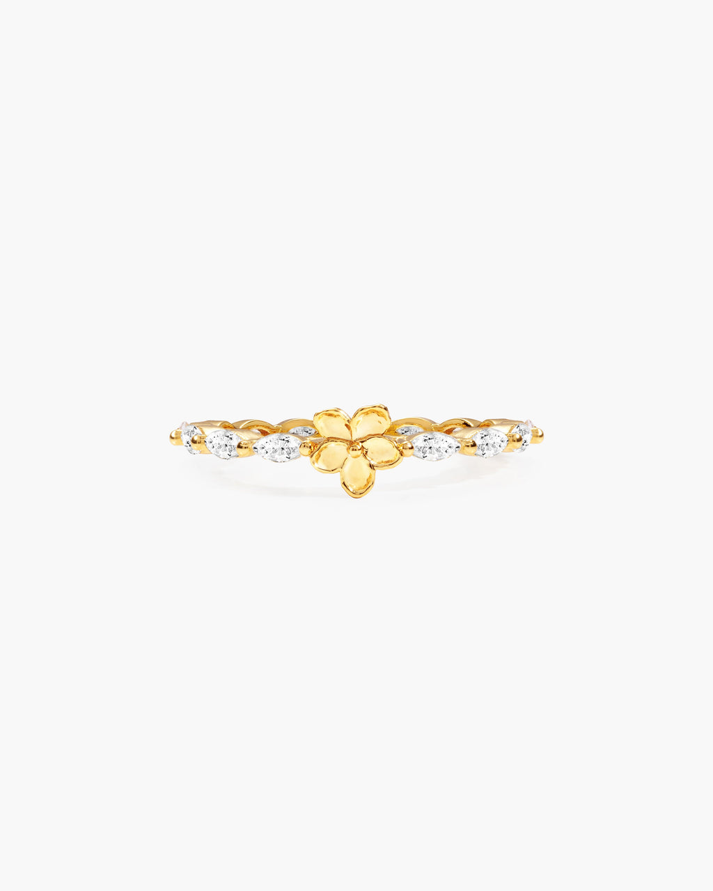 Elise Flora Marquise Ring