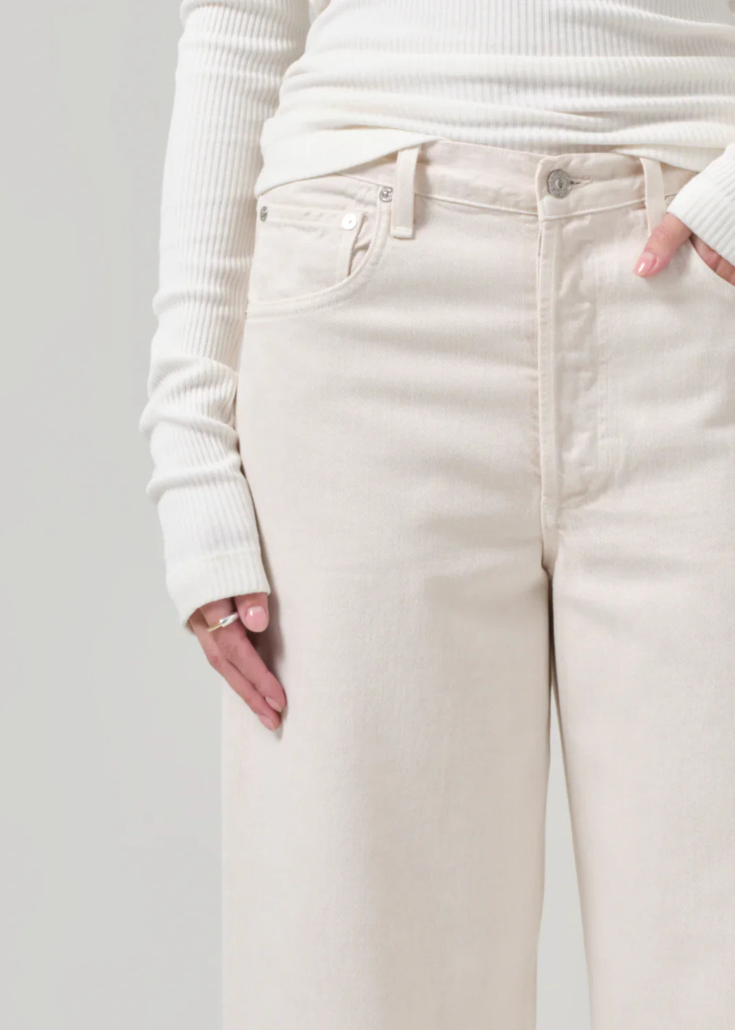 Citizens Of Humanity Ayla Raw Hem Crop Women's Jeans