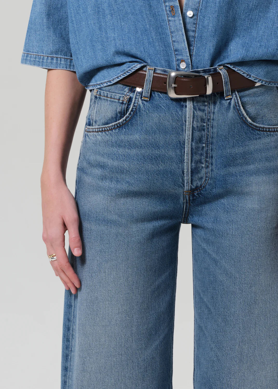 Citizens Of Humanity Ayla Raw Hem Crop Women's Jeans
