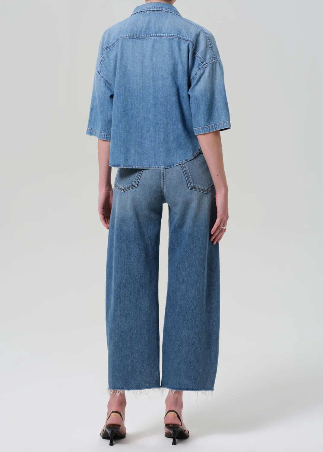Citizens Of Humanity Ayla Raw Hem Crop Women's Jeans