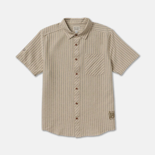 RVCA Archive Stripe Short Sleeve Shirt
