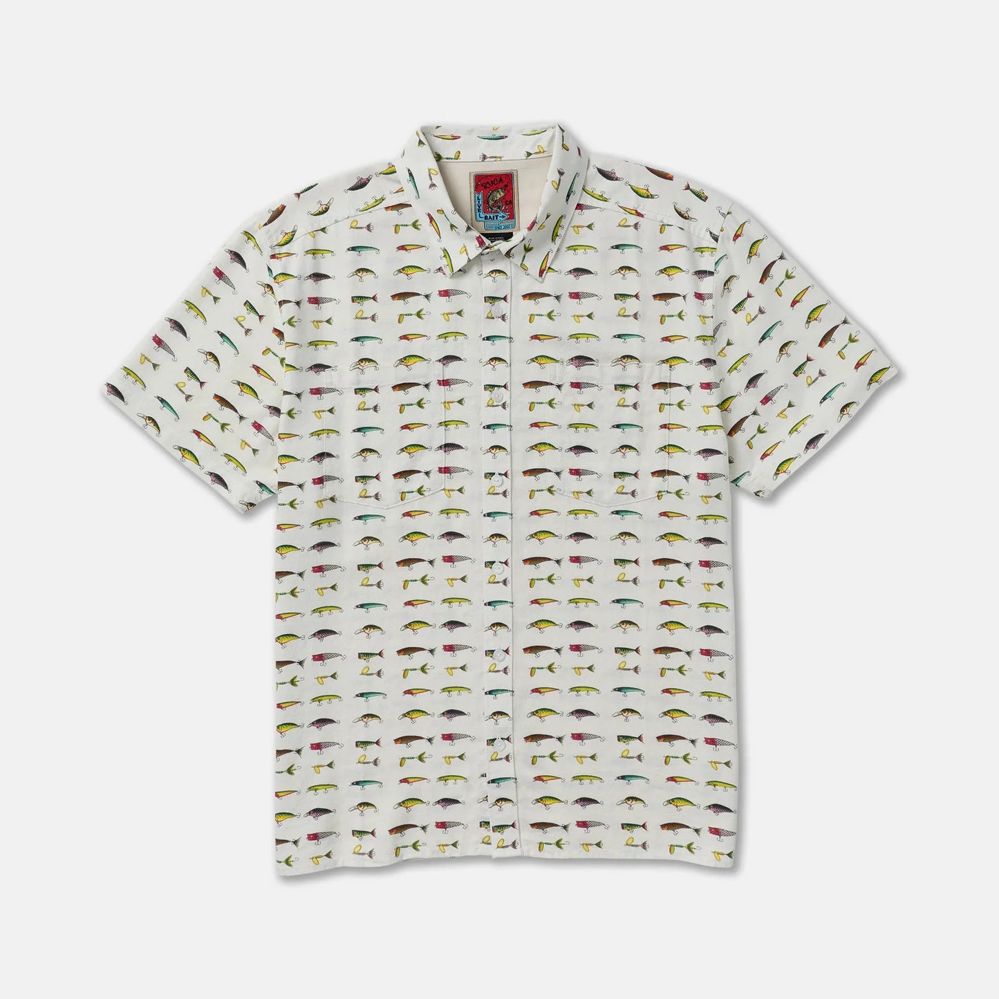 RVCA Tackle Shop Short Sleeve Shirt