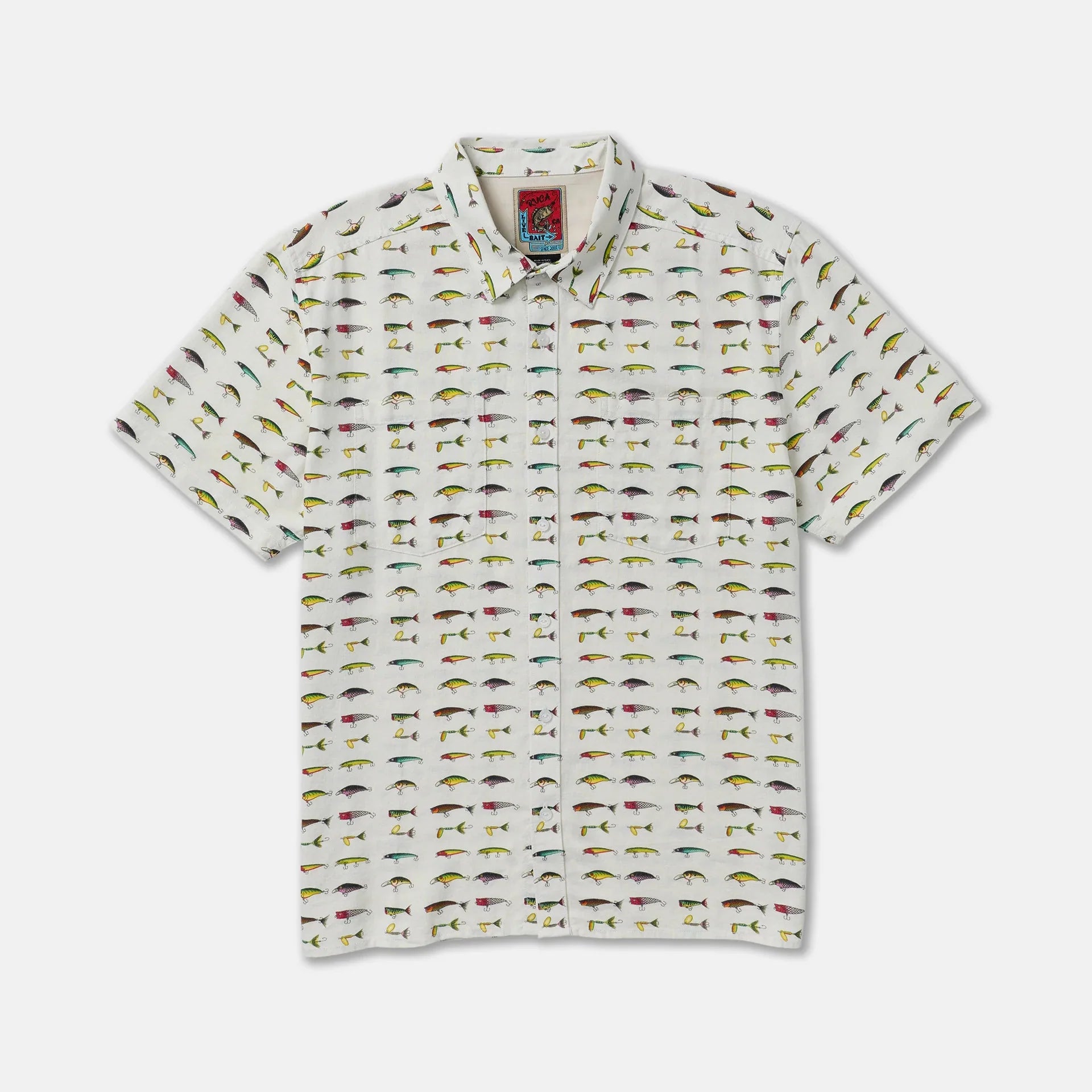 RVCA Tackle Shop Short Sleeve Shirt
