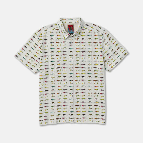 RVCA Tackle Shop Short Sleeve Shirt
