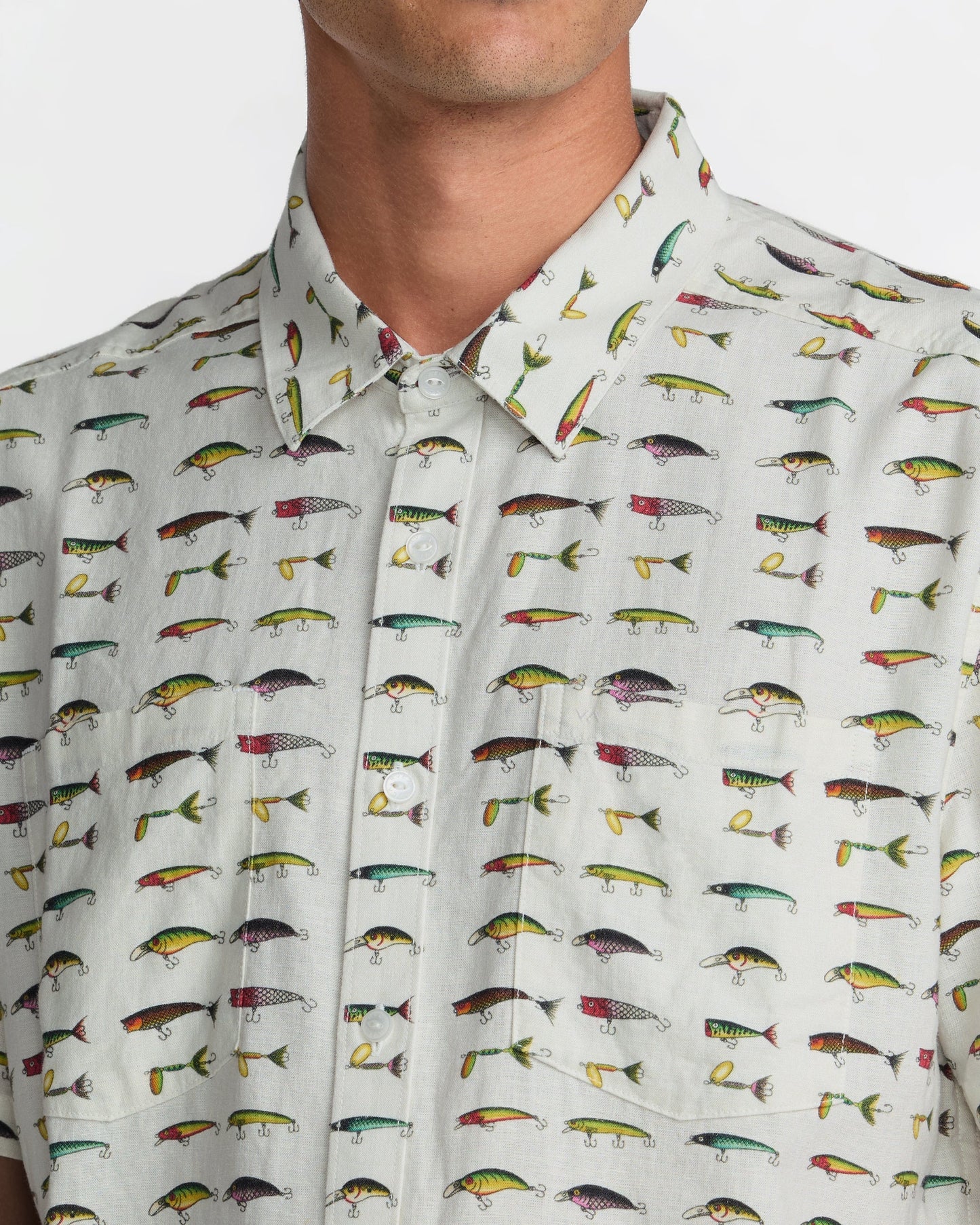 RVCA Tackle Shop Short Sleeve Shirt