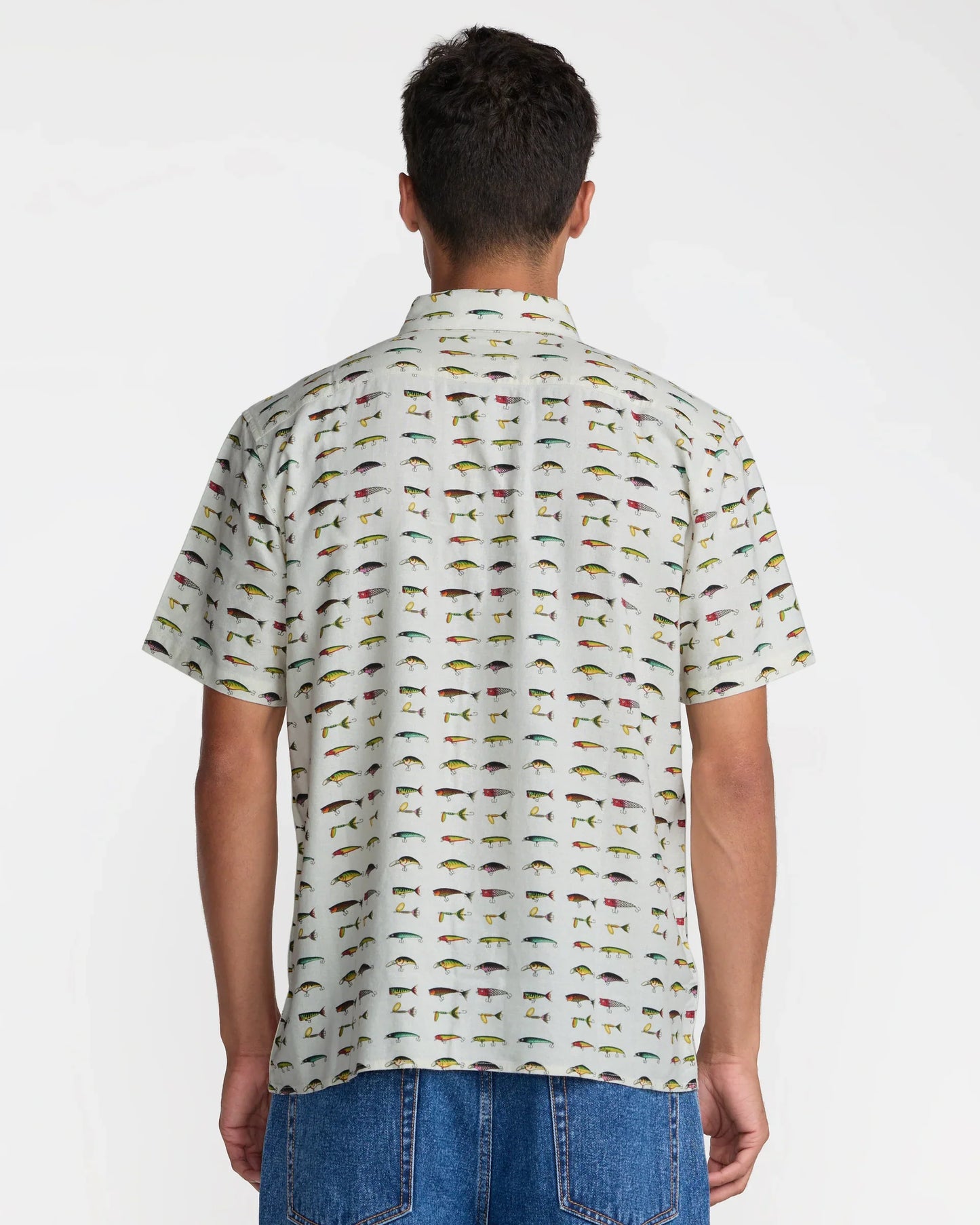 RVCA Tackle Shop Short Sleeve Shirt