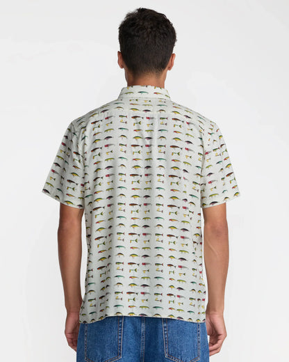 RVCA Tackle Shop Short Sleeve Shirt