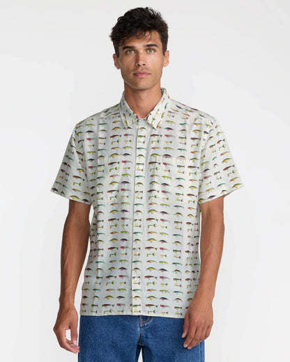 RVCA Tackle Shop Short Sleeve Shirt