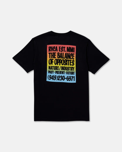 RVCA Screen Fade Short Sleeve Tee