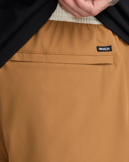 RVCA Yogger Stretch Contrast 17" Short