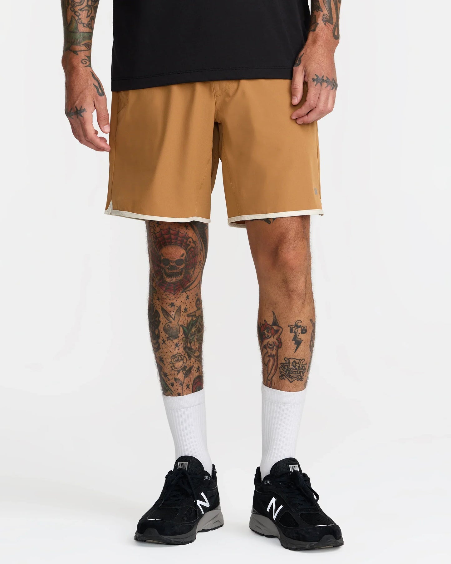 RVCA Yogger Stretch Contrast 17" Short
