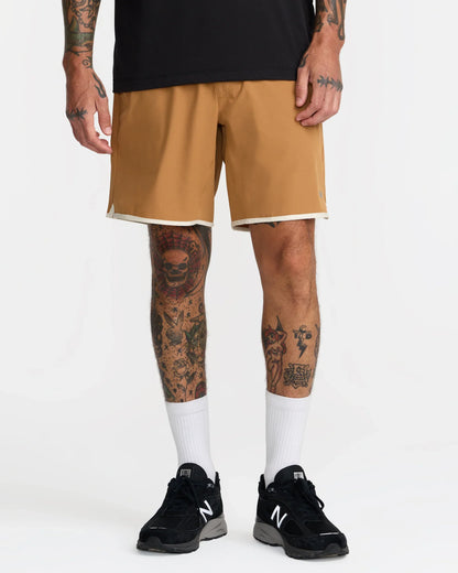 RVCA Yogger Stretch Contrast 17" Short