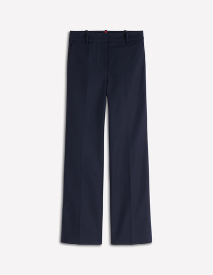 Canonbury Cotton 7/8 Pants-Navy