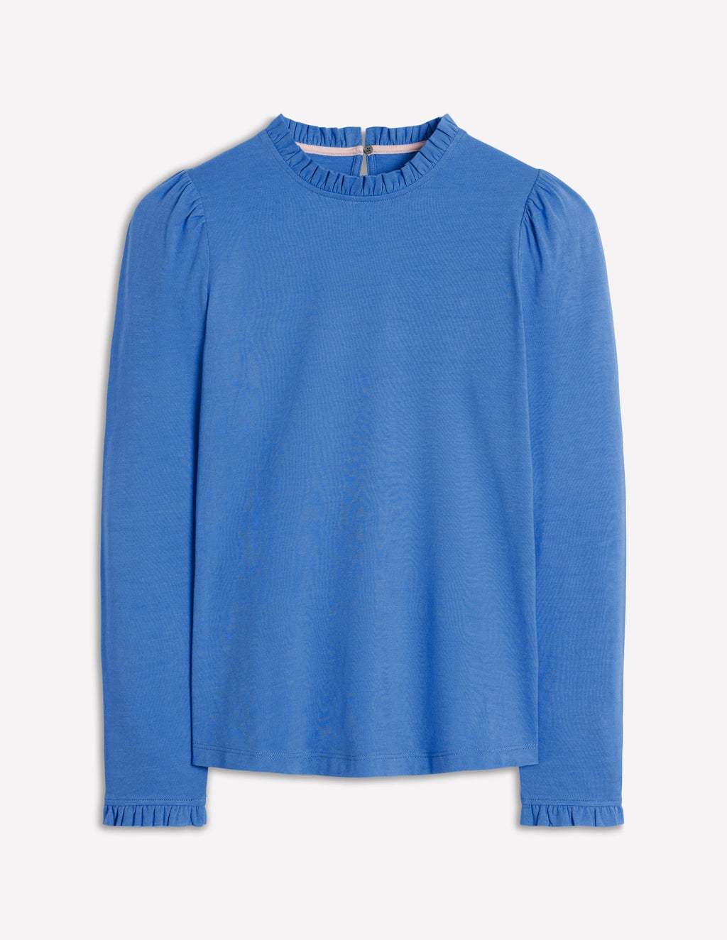 Supersoft Frill Detail Top-Meadow Spring