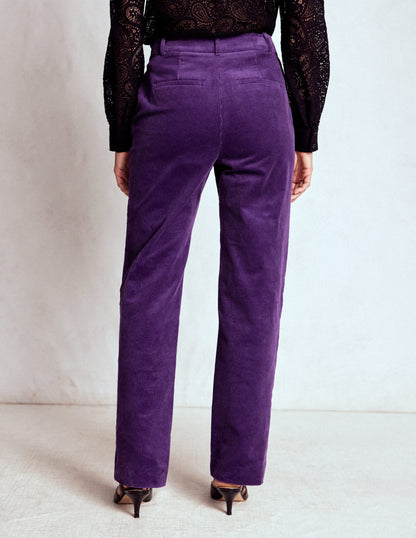 Canonbury Cord Pants-Mystical Purple