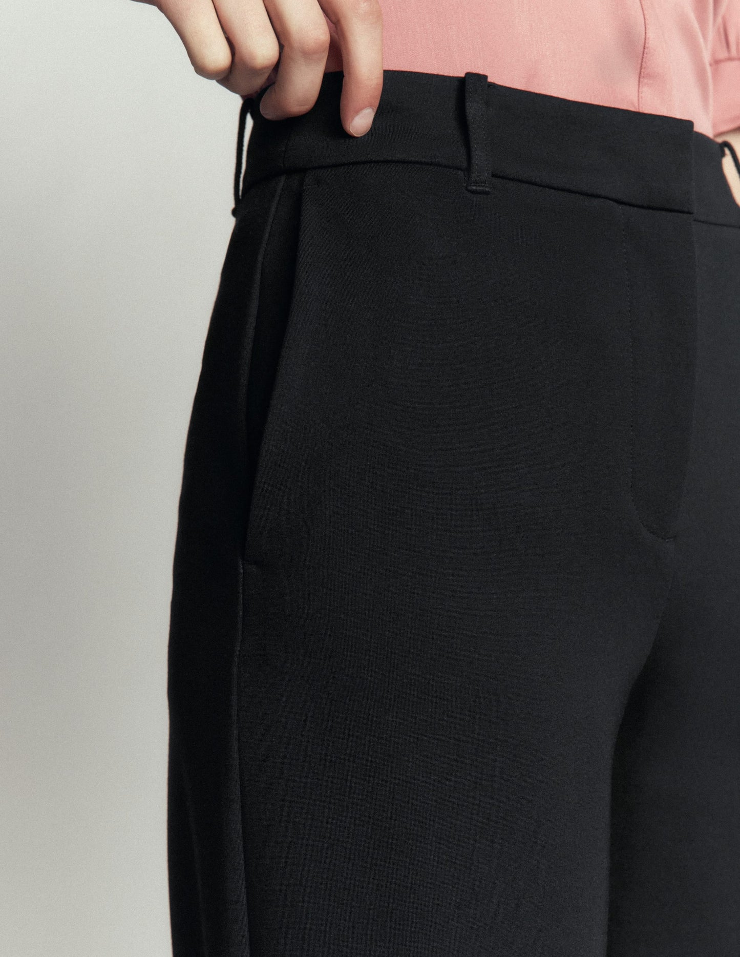 Belgravia Ponte Pants-Black