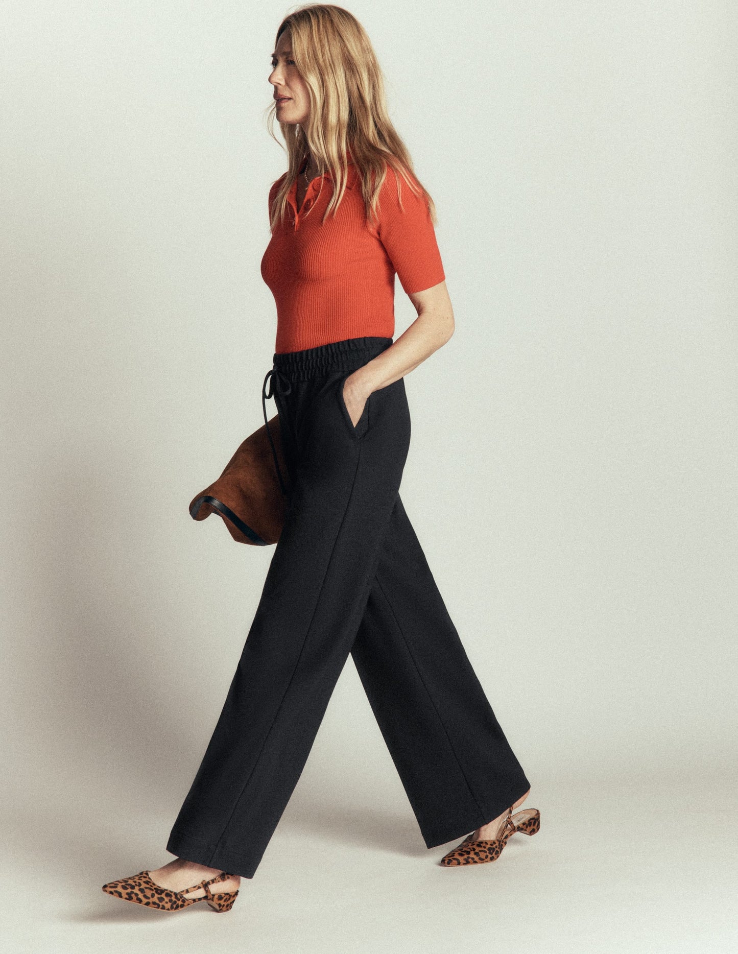 Belgravia Ponte Pants-Black