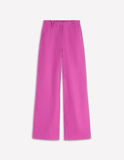 Belgravia Linen Pants-Passion Flower