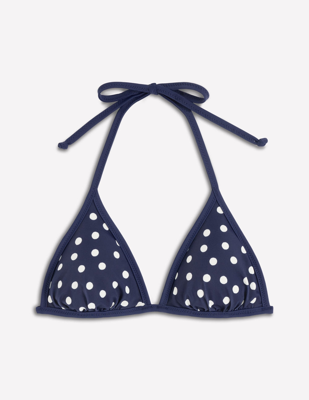 Symi Reversible Bikini Top-Navy, Stipe & Dot