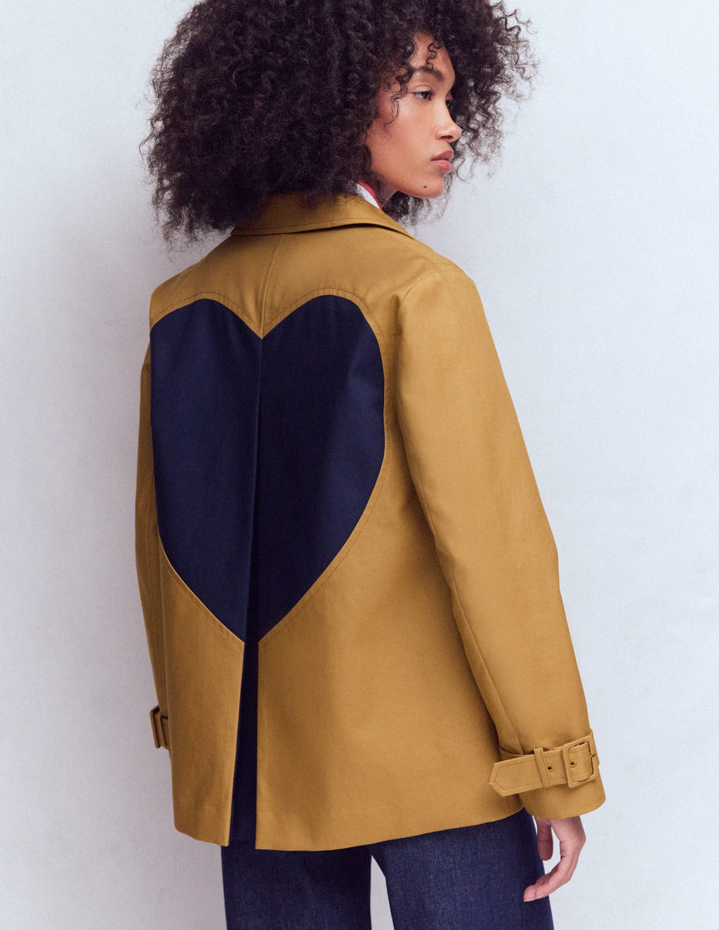 Heart Swing Trench-Hazelnut Brown