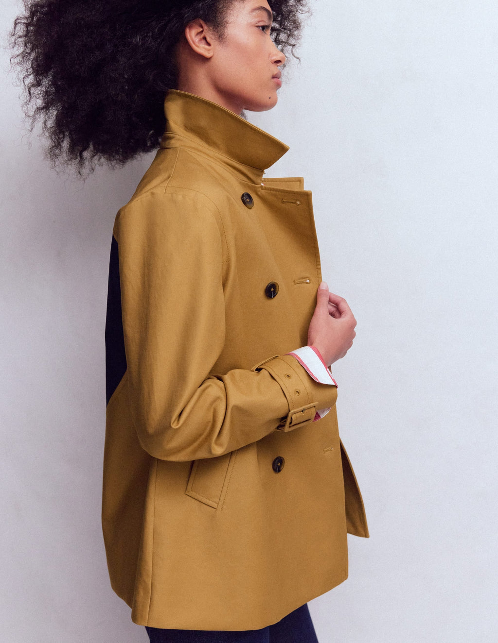 Heart Swing Trench-Hazelnut Brown