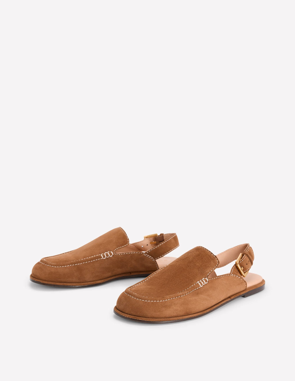 Slingback Clog-Golden Brown