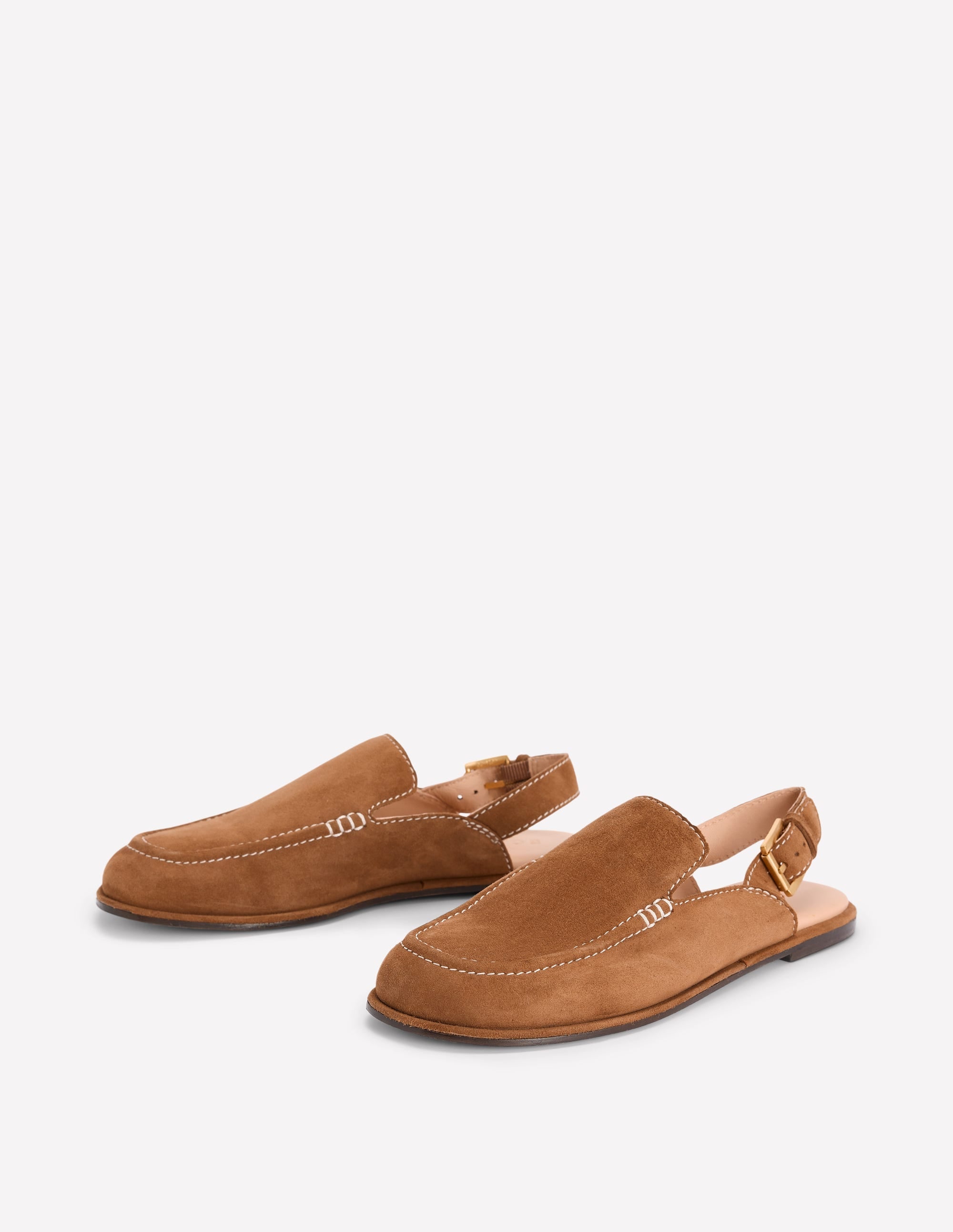 Slingback Clog-Golden Brown