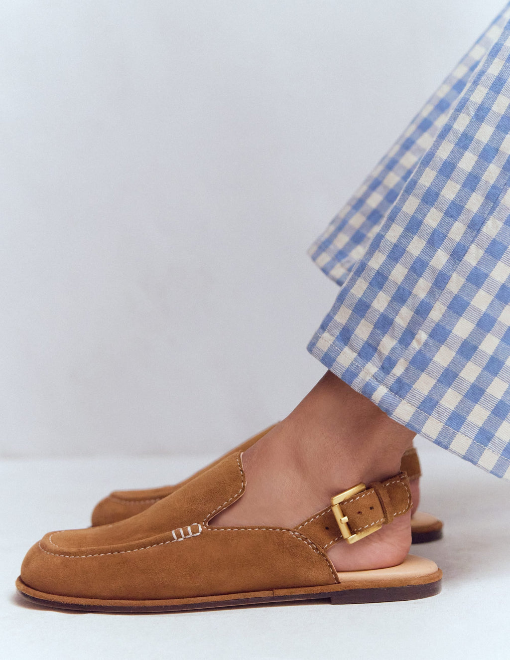 Slingback Clog-Golden Brown