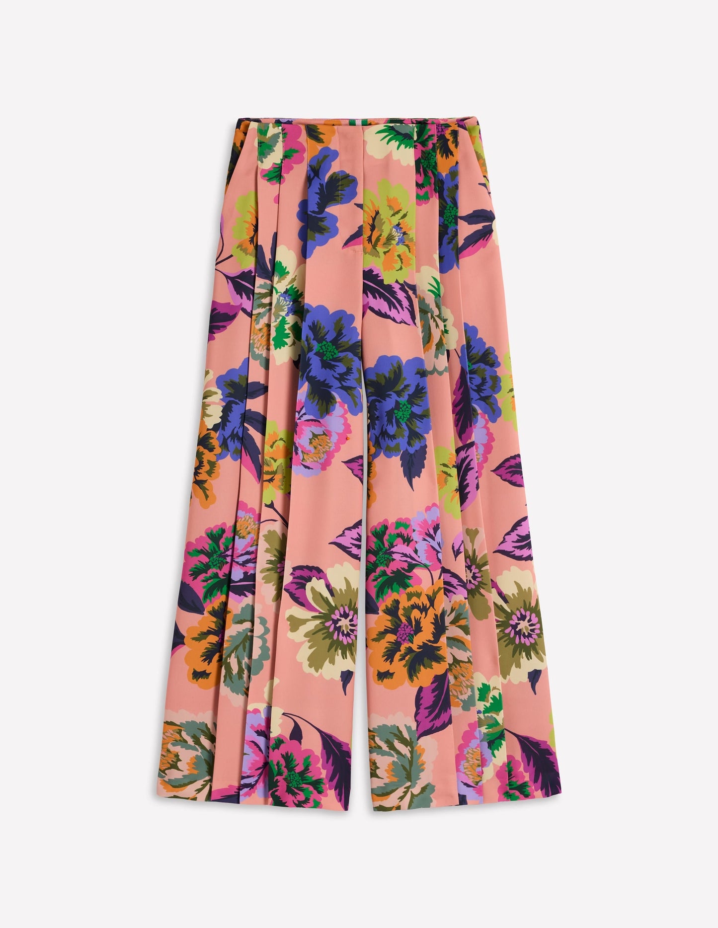 Regent Wide Leg Pants-Multi, Opulent Blossom