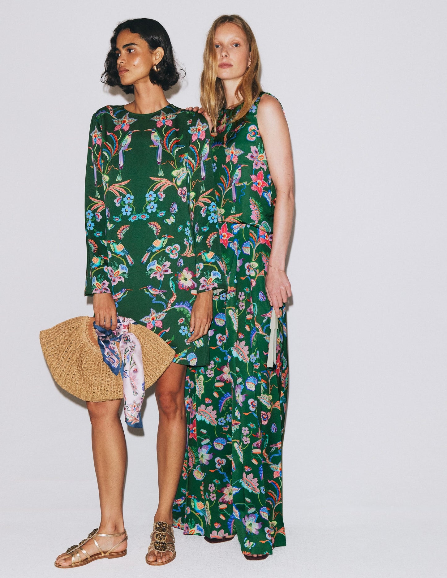 Regent Wide Leg Pants-Hunter Green, Orchid Canopy