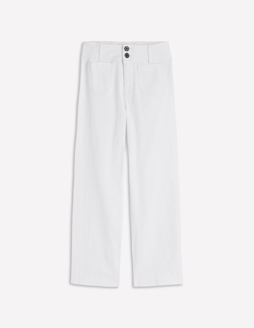 Primrose Cropped Pants-White