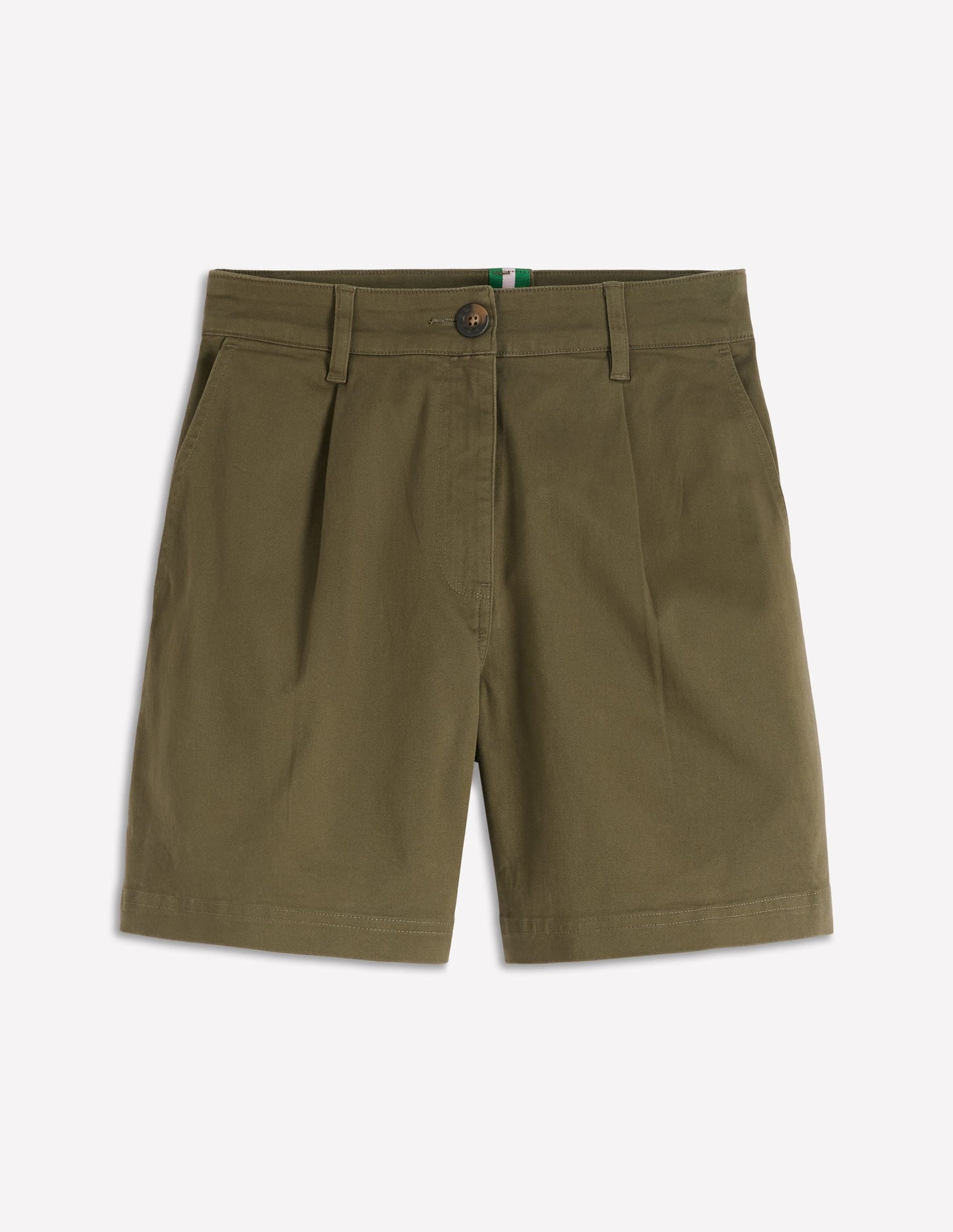 Chino Shorts-Woodland Green
