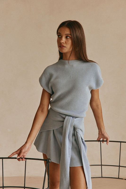 Lovina Dress - Blue