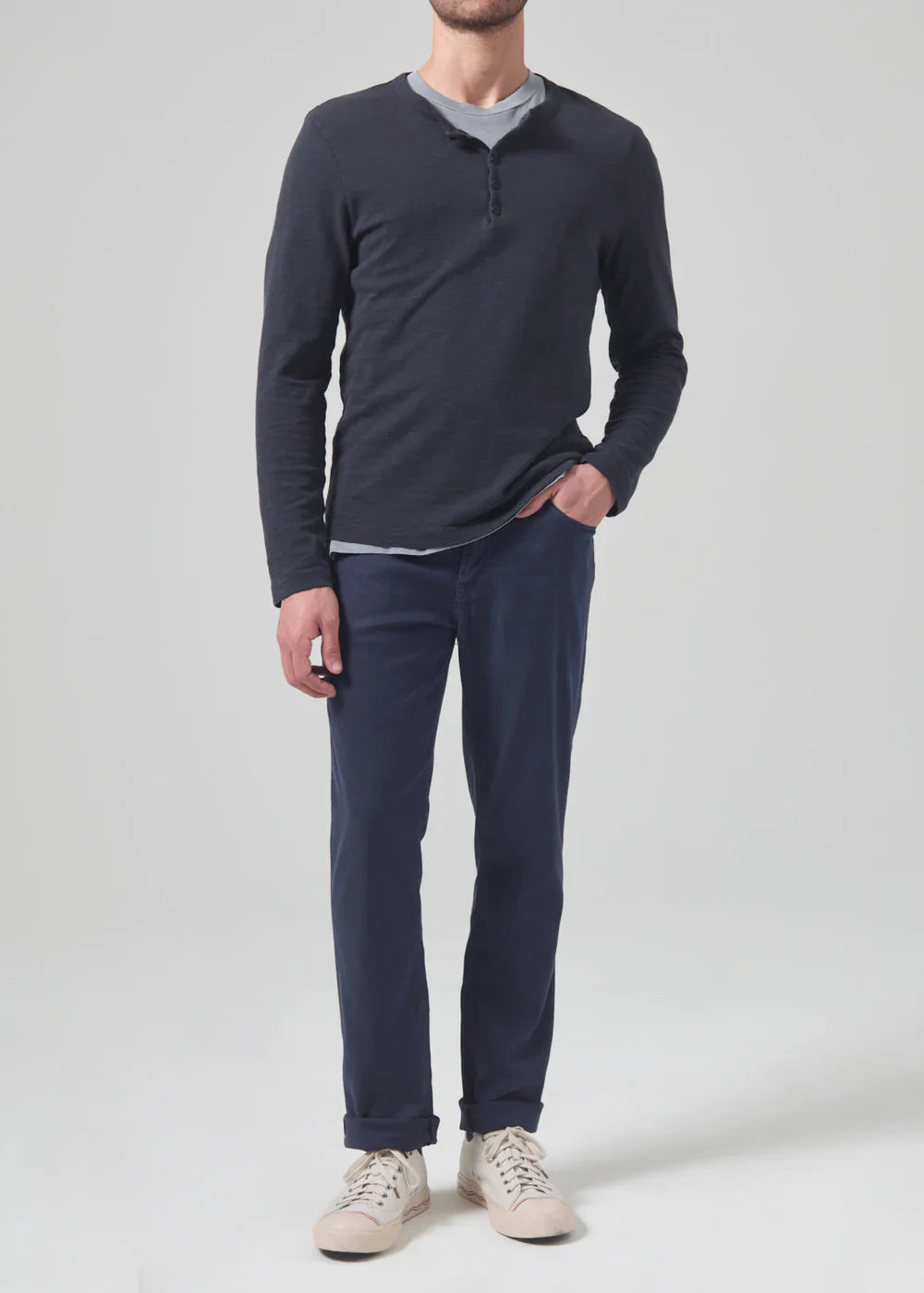 Citizens Of Humanity Gage Slim Straight Stretch Linen