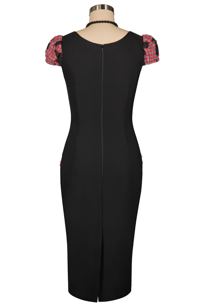 Anarchy Ruffle Wiggle Dress