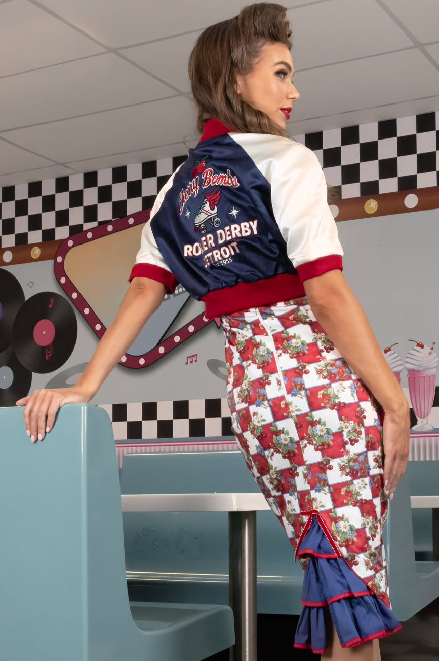 Cherry Bomb Wiggle Dress