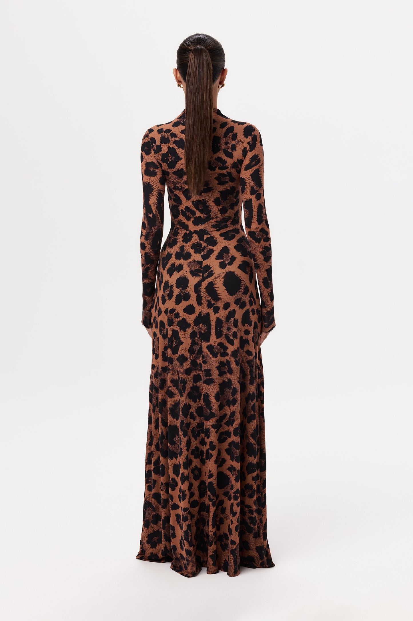 Naked Print Maxi Dress