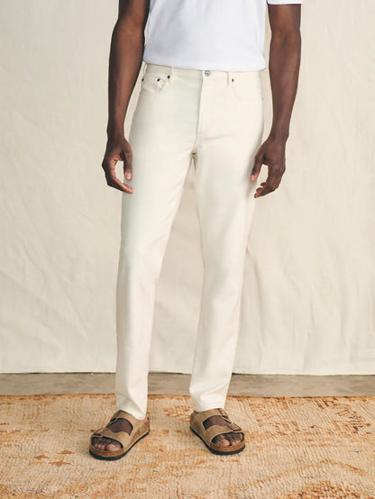 Faherty Stretch Terry 5-Pocket Pant