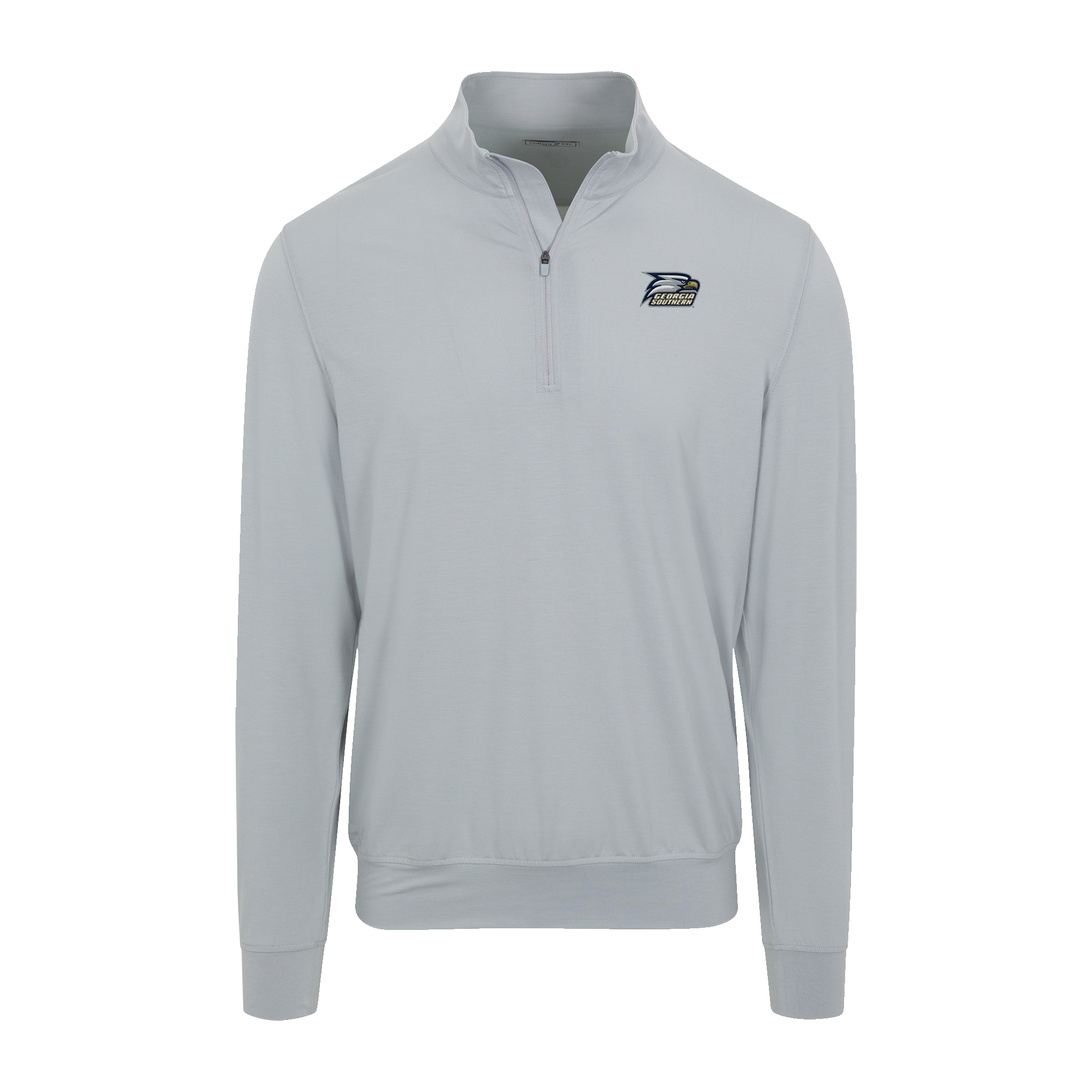 Georgia Southern Velocity Performance Quarter Zip Light Grey
