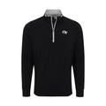 Georgia Tech DriRelease® Performance Pullover Black with Light Grey Trim