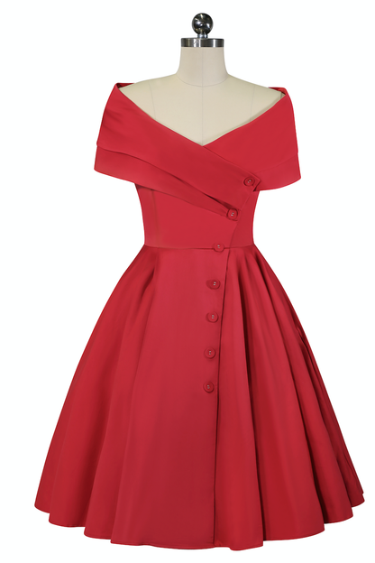D'Amour L'Avenue Dress (Red)